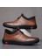 Nefes Alabilir Deri Günlük Erkek Ayakkabısı - Kahverengi (Yurt Dışından) 1