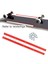 2x Kaykay Longboard Rayları Koruma Kuyruk Koruma Koruma Kauçuk Şerit Alet Kırmızı (Yurt Dışından) 3