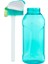 Pipetli Matara 0,5l Turkuaz Çocuklar Için Ideal Tek Elle Açılır Entegre Pipet Kırılmaz Şeffaf 2