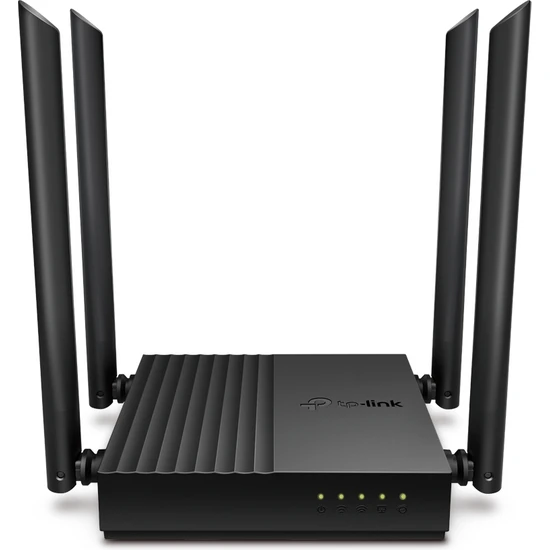 TP-Link Archer C64, AC1200 Mbps Kablosuz MU-MIMO WiFi Router, 4 Gigabit LAN Bağlantı Noktası, Beamforming, WPA3, Access Point Modu, Ebeveyn Denetimleri