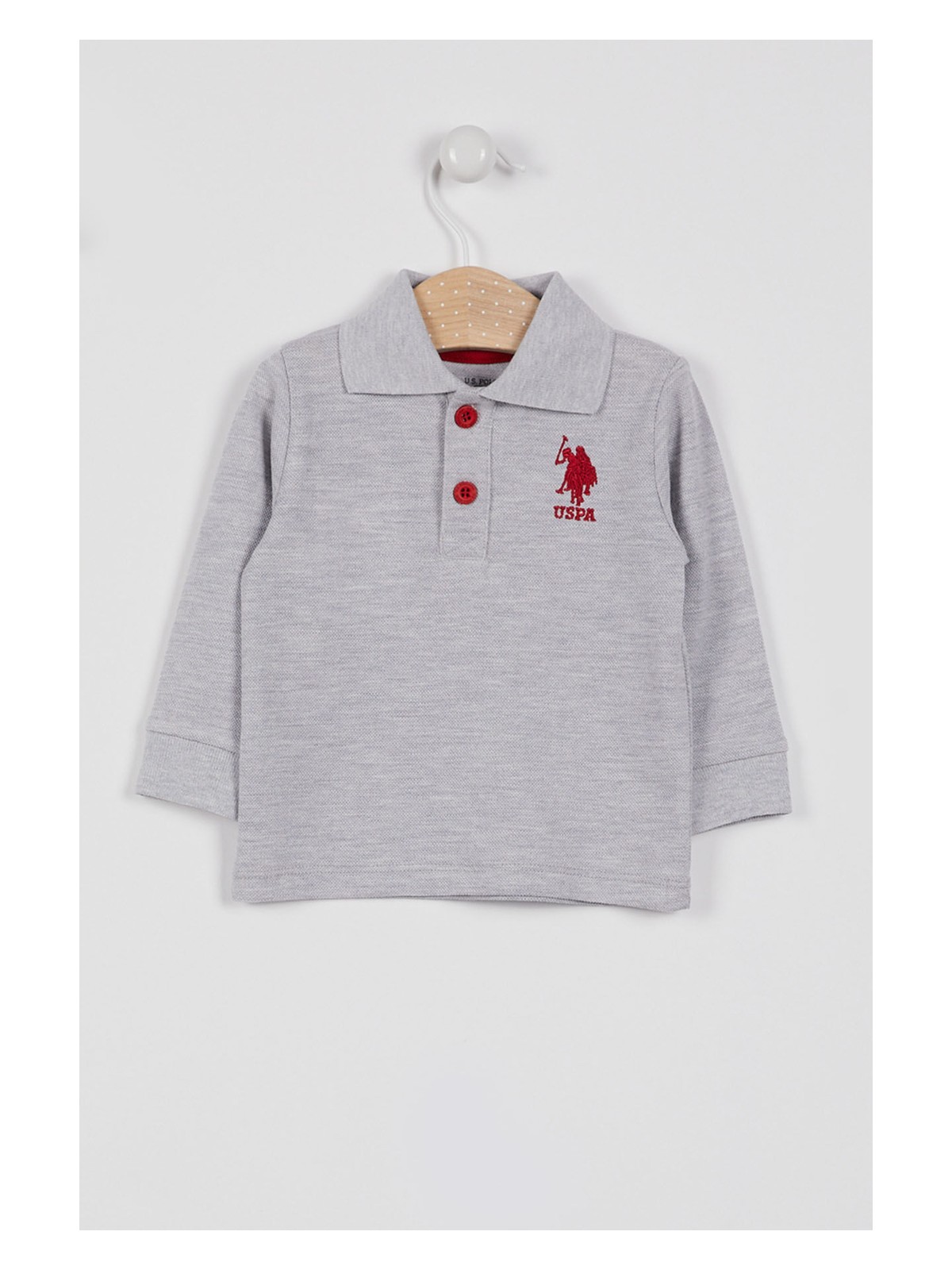 U.S. Polo Assn. U.s. Polo Assn Lisanslı Classic Lacivert Erkek Bebek Uzun Kol Yakalı Sweatshirt - Görsel 9