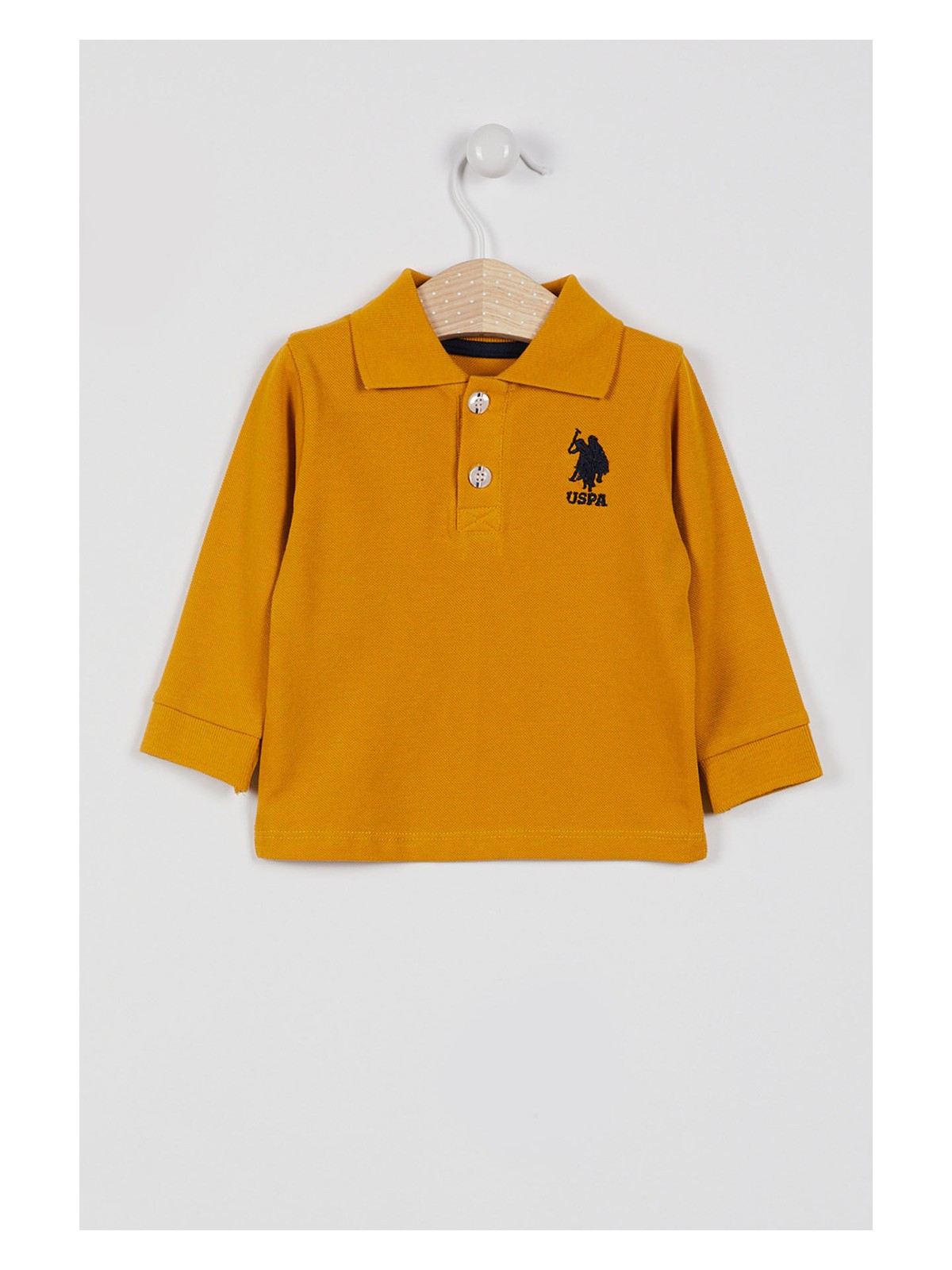 U.S. Polo Assn. U.s. Polo Assn Lisanslı Classic Lacivert Erkek Bebek Uzun Kol Yakalı Sweatshirt - Görsel 4