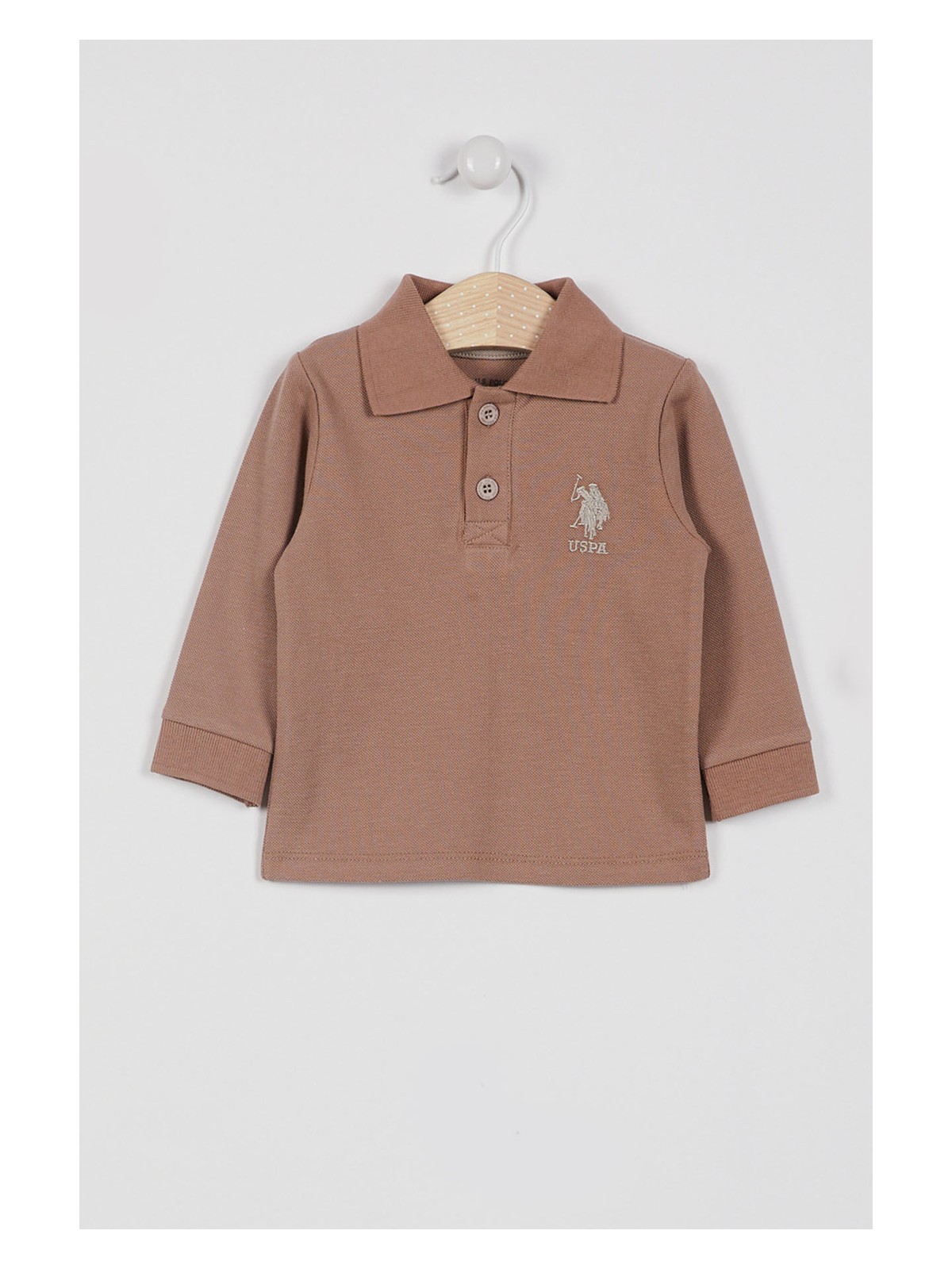 U.S. Polo Assn. U.s. Polo Assn Lisanslı Classic Lacivert Erkek Bebek Uzun Kol Yakalı Sweatshirt - Görsel 3