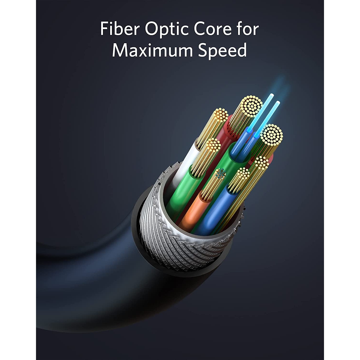 Anker 712 USBC to USBC 5 Metre Fiber Optik Şarj/Data Kablosu Oculus