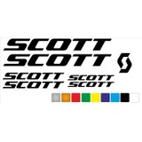 Oto Sticker Scott Bisiklet Kadro Sticker Seti Premium Kalite