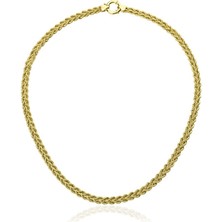 Harem Altın Çift Halat Zincir Kolye ZKU036