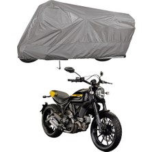 Teksin Ducati Scrambler Full Thorttle Motosiklet Brandası