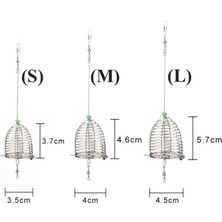 MSO Teknoloji Olta Balıkçılık Paslanmaz Çelik Yemleme Sepet