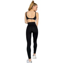 Fitinsane Seamless Toparlayıcı Siyah Spor Tayt