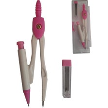 Artlantis Metal Pergel 0,7 Uçlu Mekanik Pembe 1 Adet Artlantis Öğrenci Teknik Çizim Pergeli Pembe 1 Adet