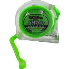 Mezan Tools 5m x 16FT 13MM Yeşil Metre