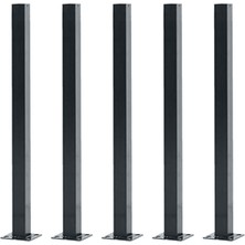 Telfence Panel Çit Direği Antrasit 5 Adet