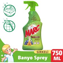 Marc Banyo Yüzey Temizleyici Sprey Sirkeli 750 ml