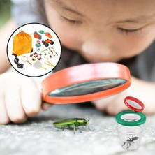 Kids Explorer Kit Pusula Kids Binoculars Macera Kiti Kamp Hediyeleri Için