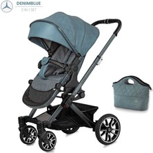 Mercedes Benz Avantgarde Denimblue Travel Sistem Bebek Arabası