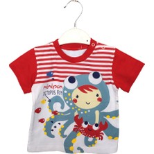 BebePan Octopus Boy Çok Renkli T-Shirt