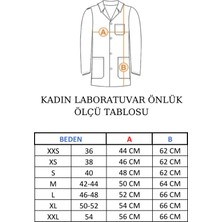 Minart Medikal  Klasik Yaka Kısa Kollu Kısa Doktor Önlüğü,Öğretmen Eczacı Laboratuvar Önlüğü