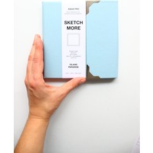 Poli Art Design Kare Suluboya Cilt Defteri Pro 15 x 15 cm Suluboya ve Grafik Için Pro Watercolor Sketchbook