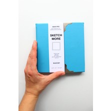 Poli Art Design Kare Suluboya Cilt Defteri Pro 15 x 15 cm Suluboya ve Grafik Için Pro Watercolor Sketchbook