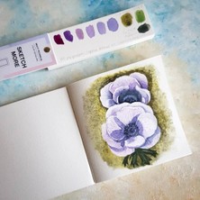 Poli Art Design Kare 15×15 cm Eskiz Defteri Suluboya ve Grafik Için Watercolor Classic Sketchbook
