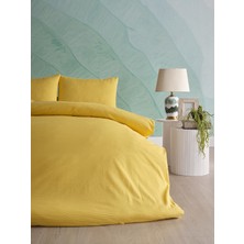 Doqu Home Sofia Çift Kişilik Nevresim Takımı - Sarı