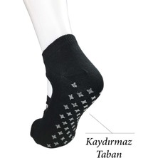 Hosell Kaydırmaz Taban Kadın Dans Pilates ve Yoga Çorabı Siyah