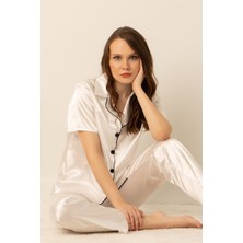 Doremi Miorre Bayan Saten Pijama Takımı