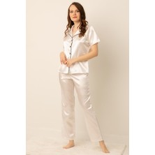 Doremi Miorre Bayan Saten Pijama Takımı