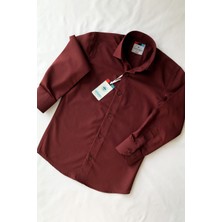 Düz Uzun Kol Okul Çocuk Gömleği