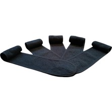 Cotton Therapy Saç Bandı ( 5'li Paket) Havlu Pamuklu Cilt Bakımı Makyaj Yoga Spor Ter Bandı