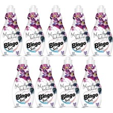 Bingo Soft Çamaşır Yumuşatıcı Konsantre 1440 ml Manolya Bahçesi (9'lu Set)