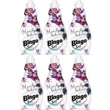 Bingo Soft Çamaşır Yumuşatıcı Konsantre 1440 ml Manolya Bahçesi (6'lı Set)