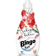 Bingo Soft Çamaşır Yumuşatıcı Konsantre 1440 ml Şakayık Baharı (4'lü Set)