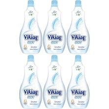 Viking Çamaşır Yumuşatıcı 1400 ml Soft Sensitive (Yeni) 6'lı Set (114 Yıkama)