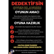 Gamebulance Cinayet Çözme / Dedektif Oyunu / Katil Kim / Suçlu Kim / Dedektiflik Oyunu / Havuz Davası