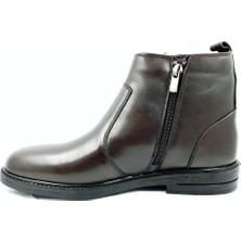 Pierre Cardin 385040 Kahverengi Kışlık Kürklü Fermuarlı Erkek Bot