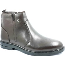 Pierre Cardin 385040 Kahverengi Kışlık Kürklü Fermuarlı Erkek Bot