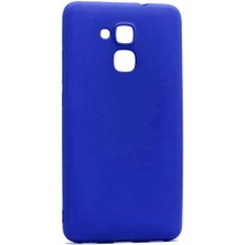 Huawei Honor Gt3 Kılıf Silikon Yumuşak Dokulu Premium- Saks Mavi