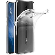 Oppo Reno Kılıf Şeffaf Silikon Lüx