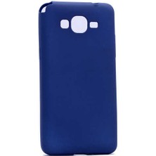 Galaxy J2 Prime Kılıf Silikon Yumuşak Dokulu Premium- Lacivert