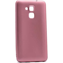 Huawei Honor Gt3 Kılıf Silikon Yumuşak Dokulu Premium- Rose Gold