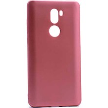 Xiaomi Mi 5s Plus Kılıf Silikon Yumuşak Dokulu Premium- Rose Gold