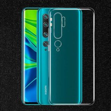 Xiaomi Mi Note 10 Kılıf Şeffaf Silikon Lüx