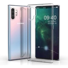 Galaxy Note 10 Plus Kılıf Şeffaf Silikon Lüx