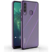 Huawei Y6P Kılıf Şeffaf Silikon Lüx