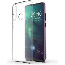 Huawei Y6P Kılıf Şeffaf Silikon Lüx