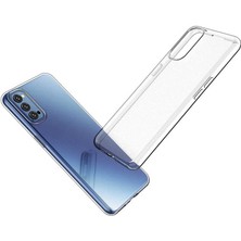 Oppo Reno 4 Kılıf Şeffaf Silikon Lüx