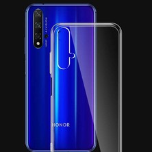 Huawei Nova 5t Kılıf Şeffaf Silikon Lüx