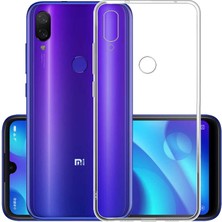 Nevarium Xiaomi Mi Play Kılıf Şeffaf Silikon Lüx