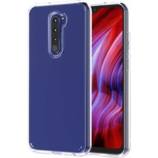 Nevarium Xiaomi Redmi Note 8 Pro Kılıf Şeffaf Sert Tpu Silikon